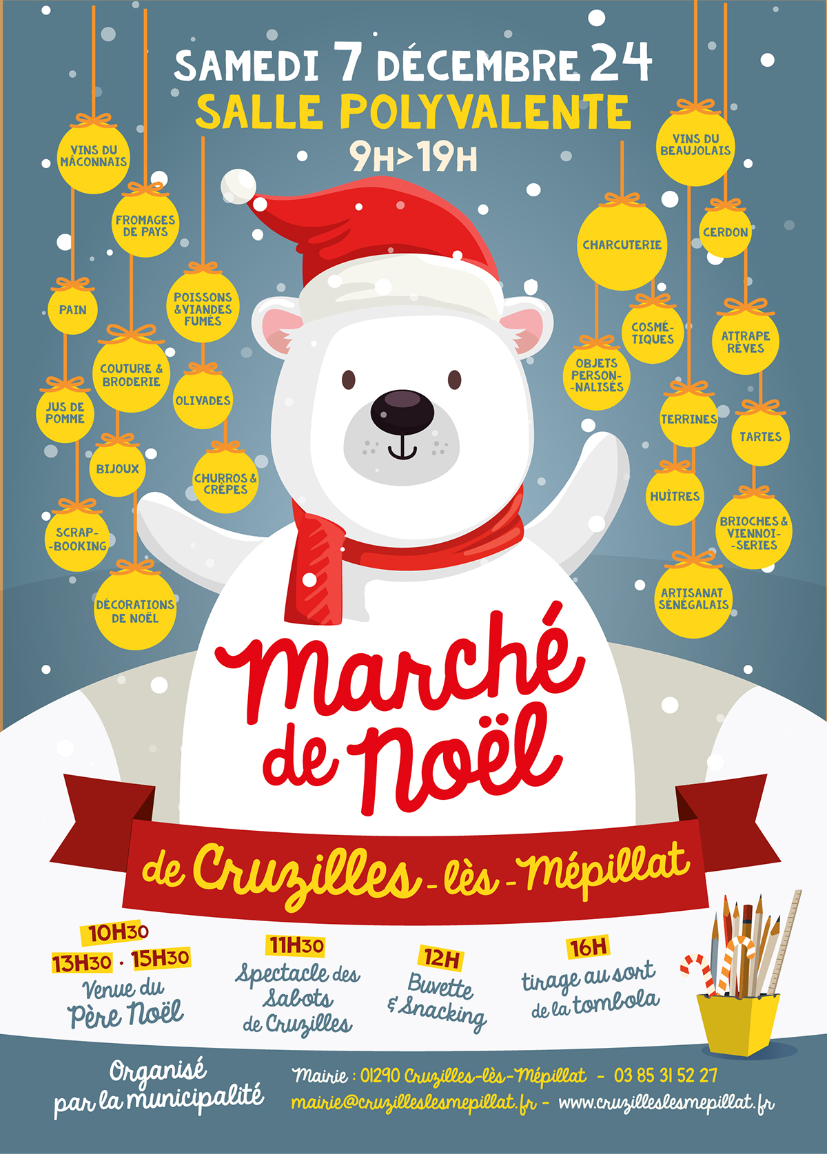 Marché de Noël de Cruzilles-lès-Mépillat